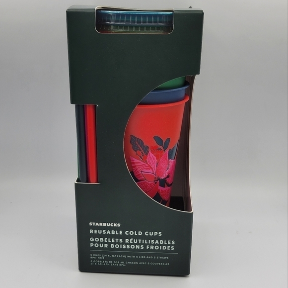 Starbucks Christmas Winter Reusable Cold Cups - Picture 8 of 8